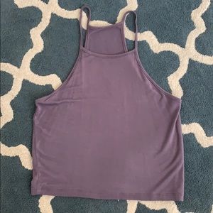 Purple Halter Top